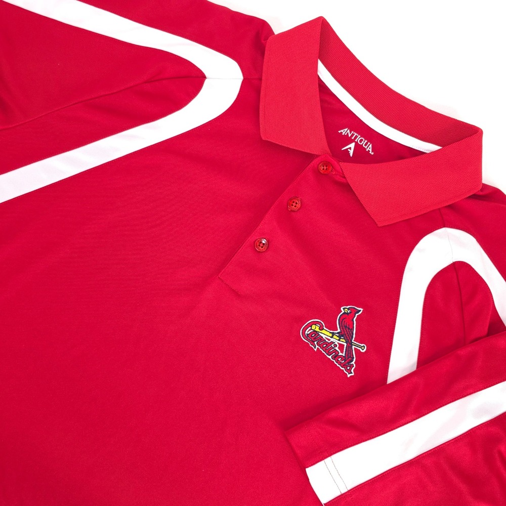 St Louis Cardinals Polo Shirt Mens XL Spring Training Jupiter Florida Athleisure